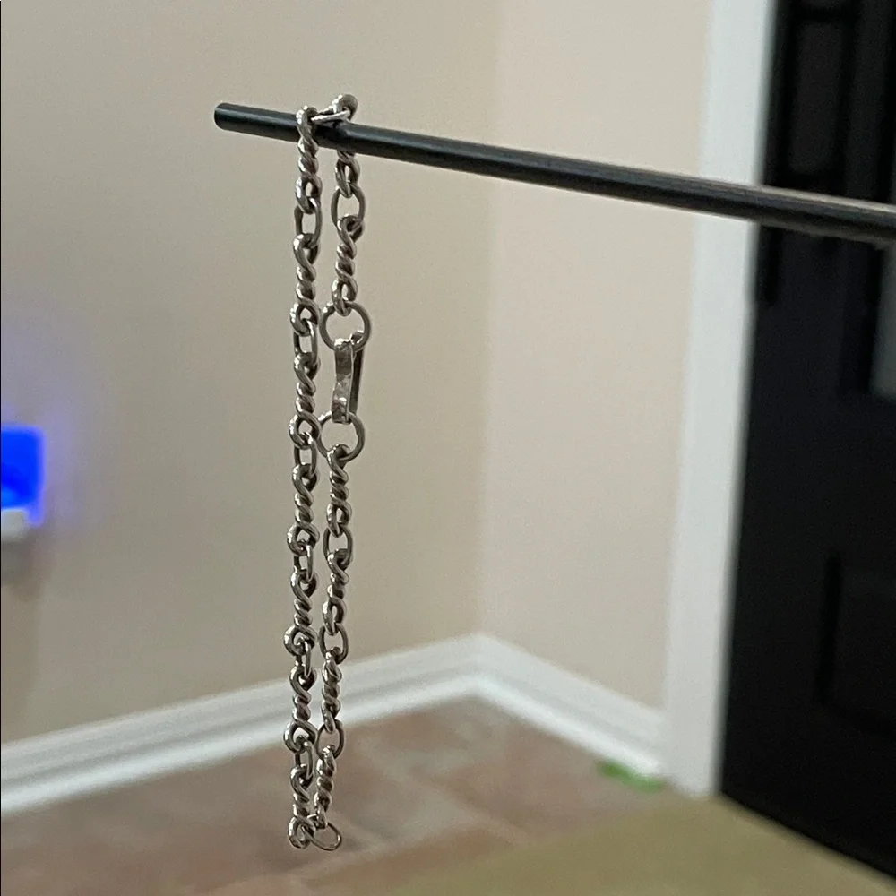 Sterling Silver Chain Bracelet - Picture 6 of 7